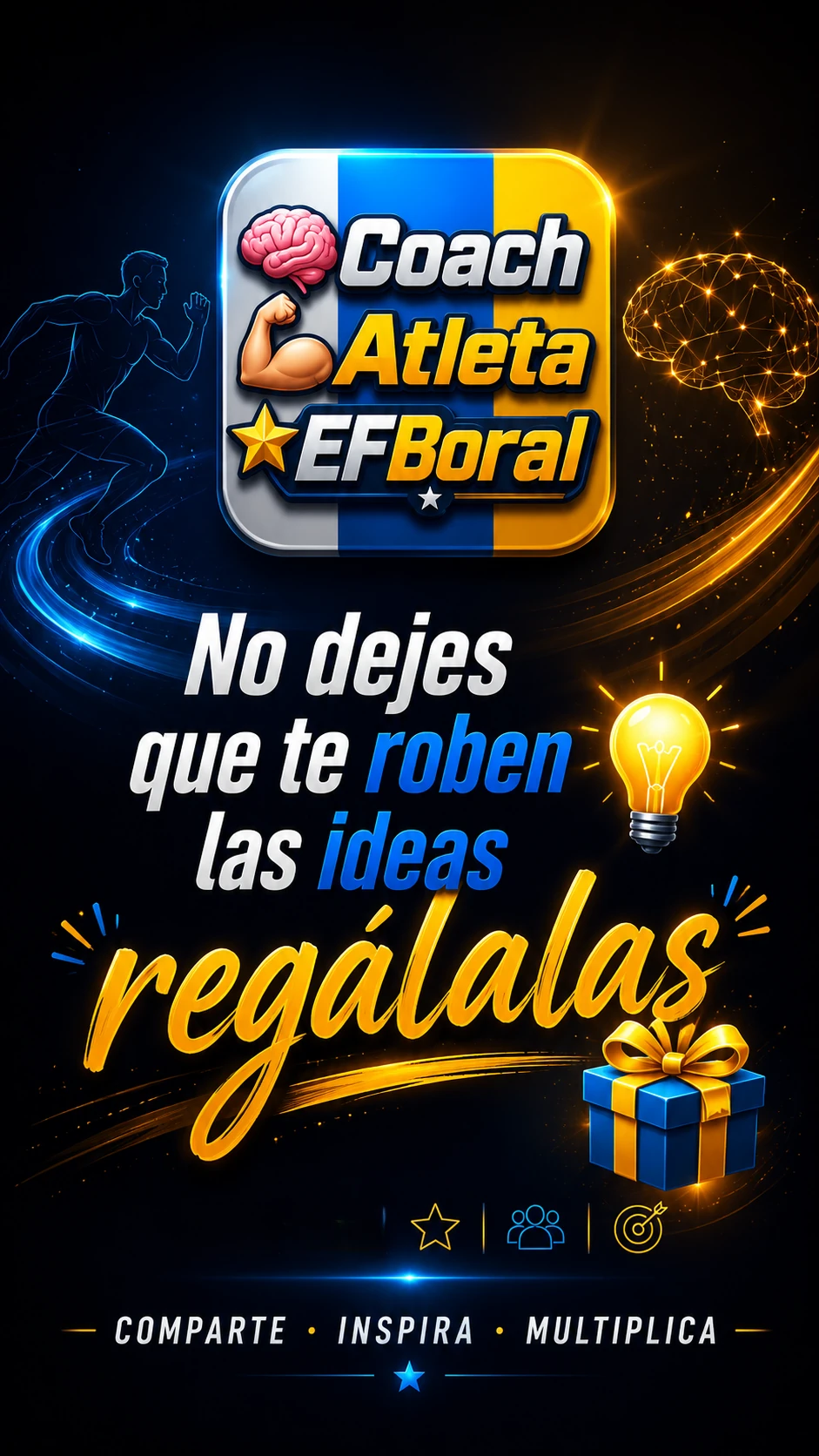 No dejes que te roben las ideas, regálalas